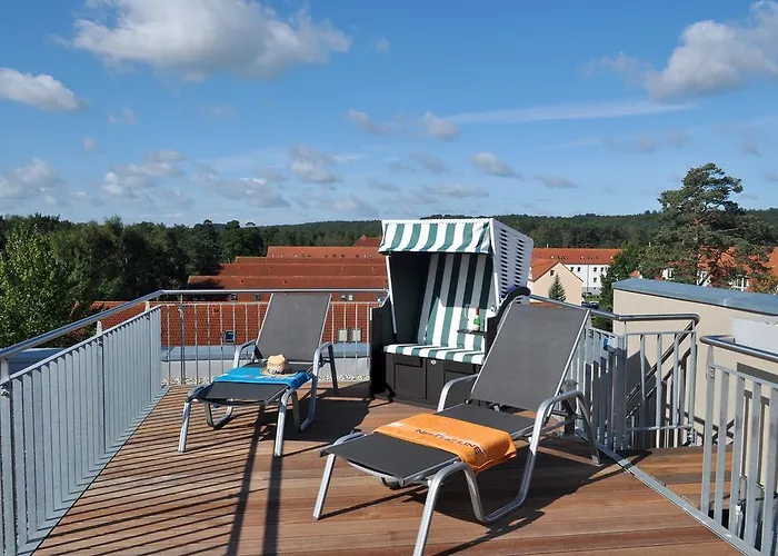 Duenenresort In Binz, Strandnahe Und Moderne Fewos Mit Balkon, Teilweise Mit Meerblick,