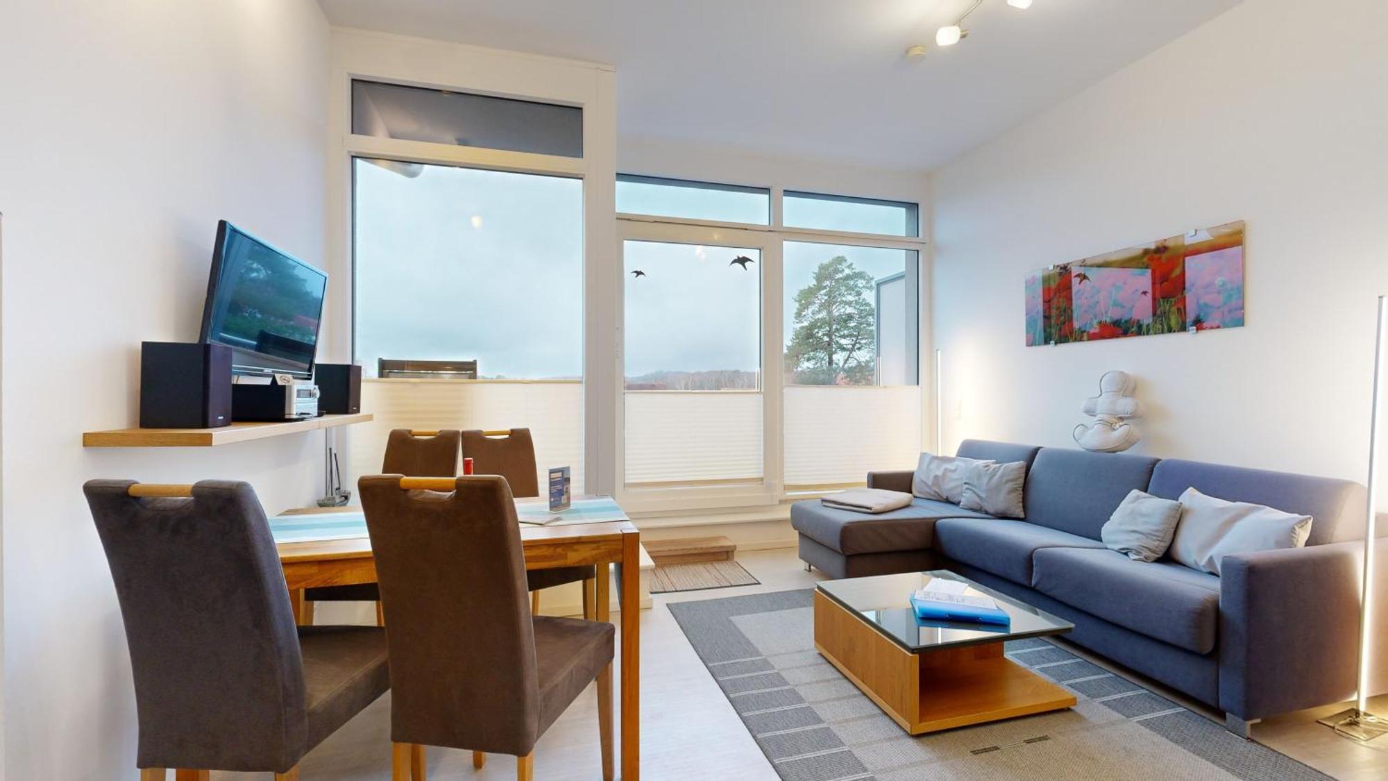 Duenenresort In Binz, Strandnahe Und Moderne Fewos Mit Balkon, Teilweise Mit Meerblick, Apartment *