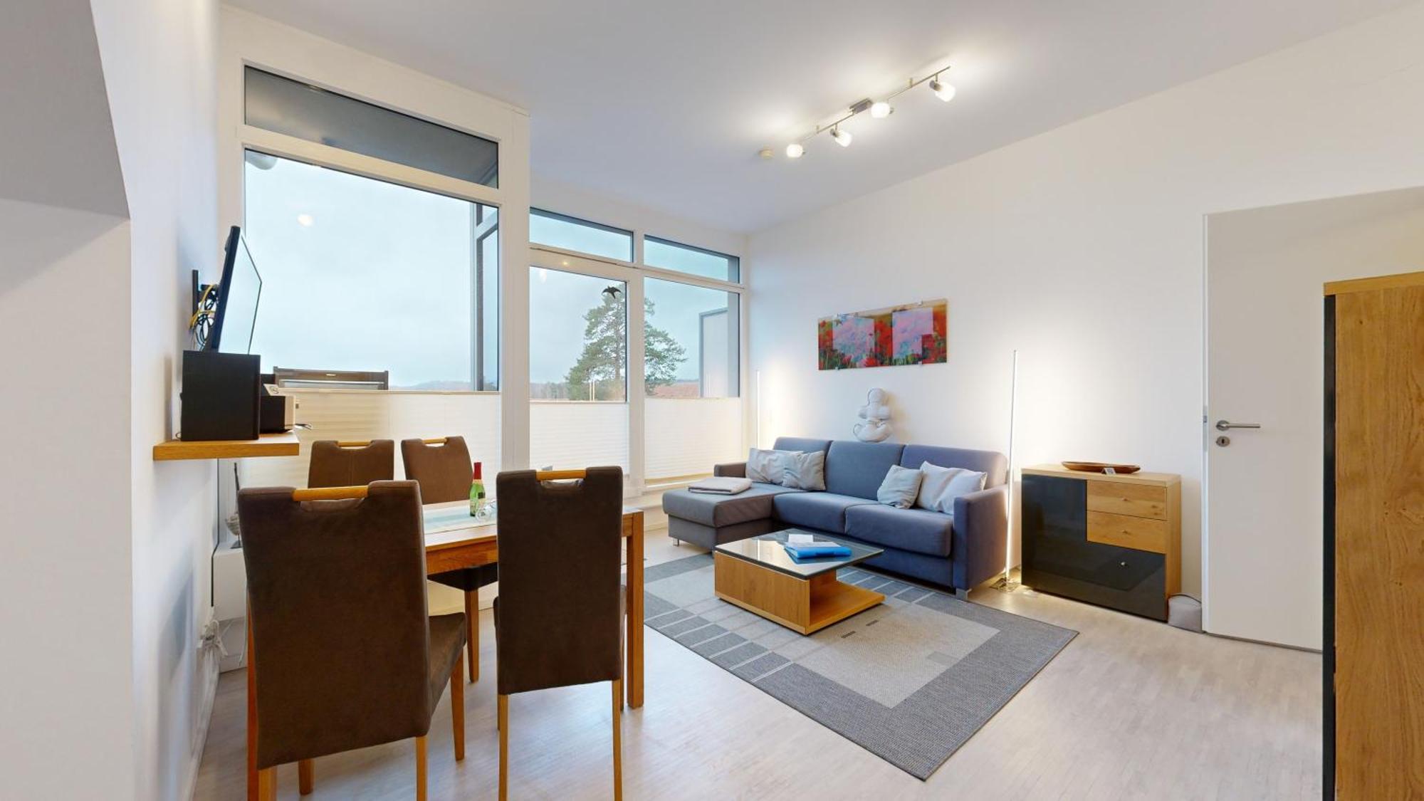 Duenenresort In Binz, Strandnahe Und Moderne Fewos Mit Balkon, Teilweise Mit Meerblick, Apartment
